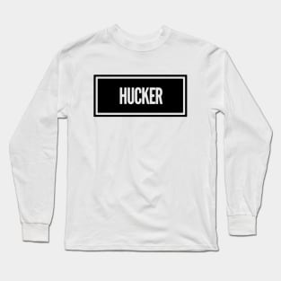 Hucker Bold Box Logo Long Sleeve T-Shirt